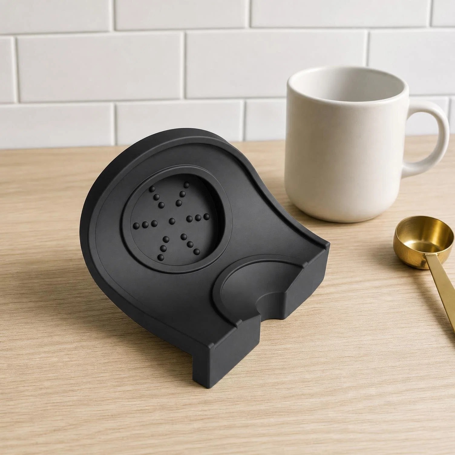 Coffee Tamper Mat Silicone Sma - Espresso Tamper Set review and price