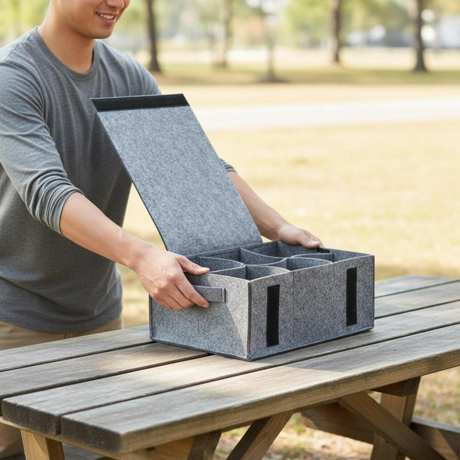 Household Felt Storage Pouch P - Outdoor Coffee Equipment review and price
