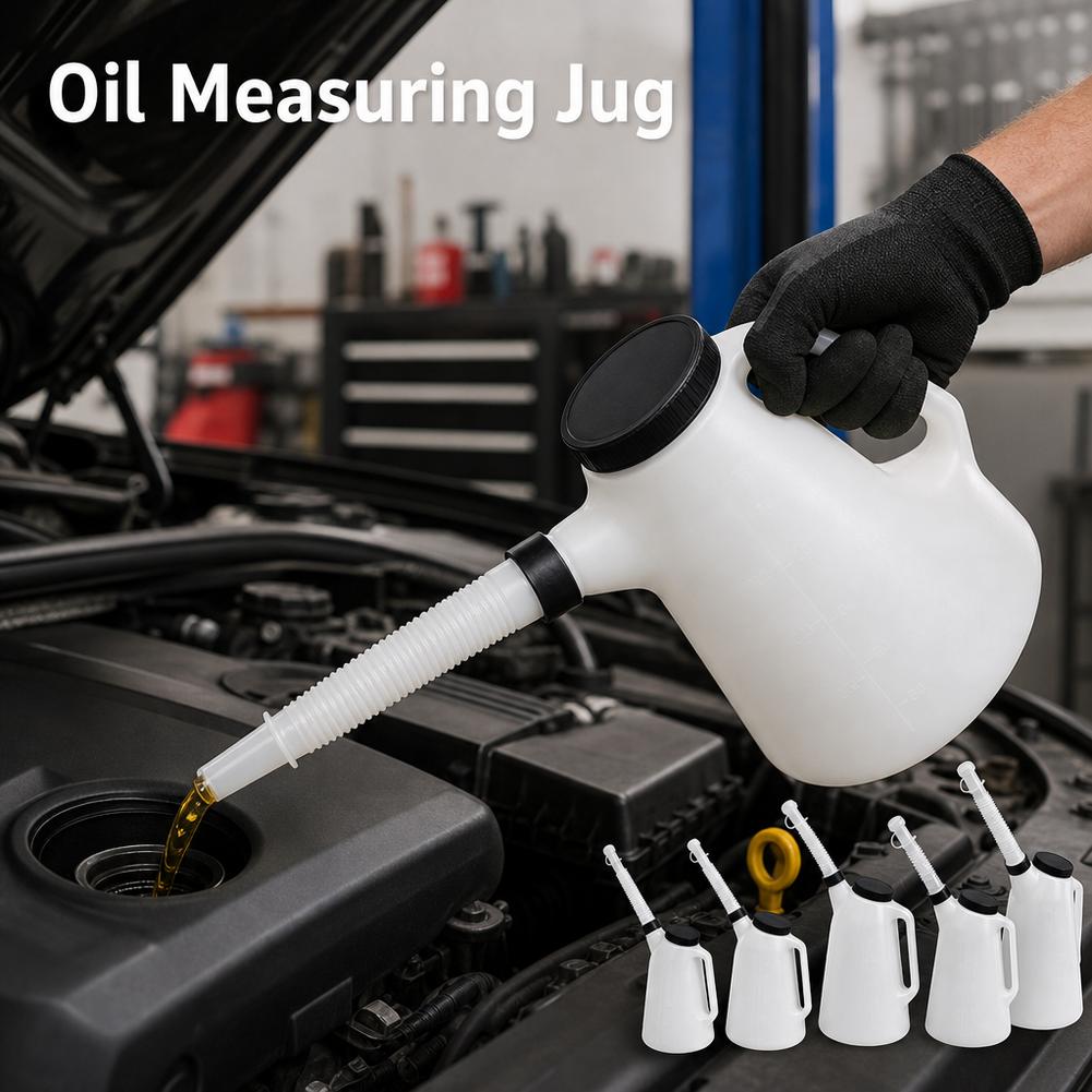 5L Oil Measuring Jug Flexible  - Bean Hopper Lid review and price