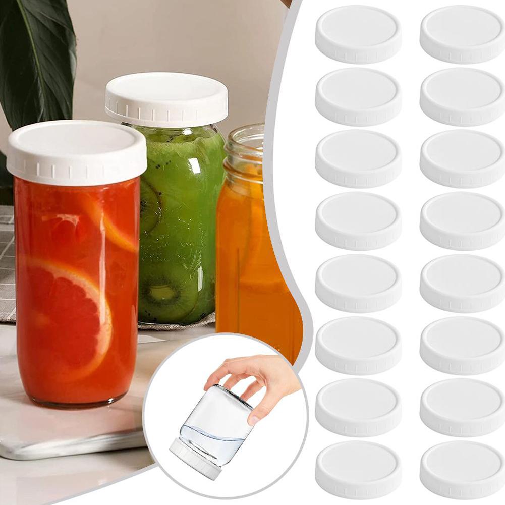 1/16PCS Mason-Jar Plastic Lids - Bean Hopper Lid review and price