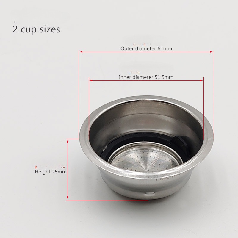 51mm Pressurized Porous Filter - Coffee Equipment Filter review and price