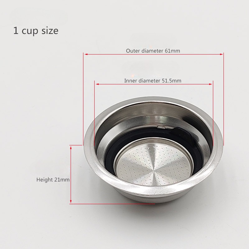 51mm Pressurized Porous Filter - Coffee Equipment Filter review and price