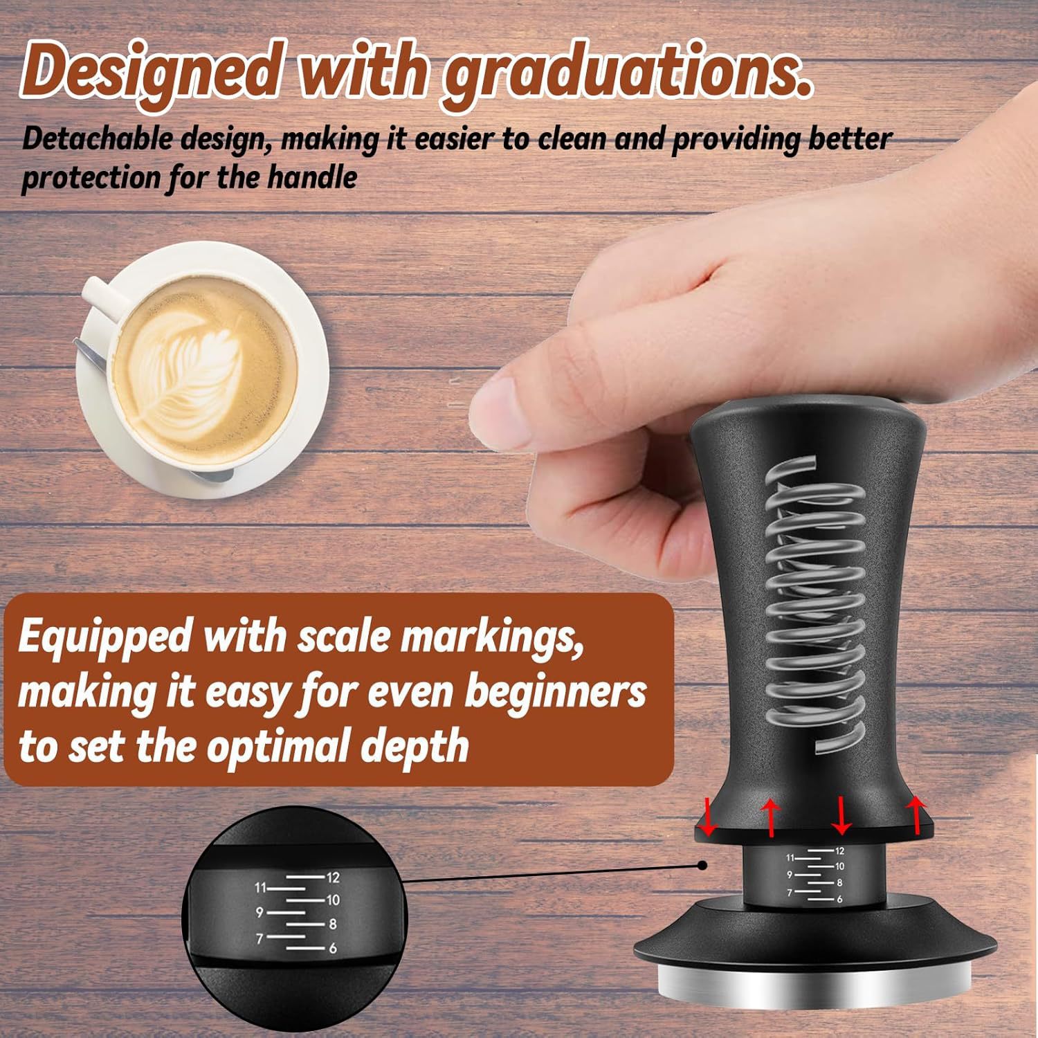51/53/58 MM Espresso Accessori - Espresso Tamper Set review and price