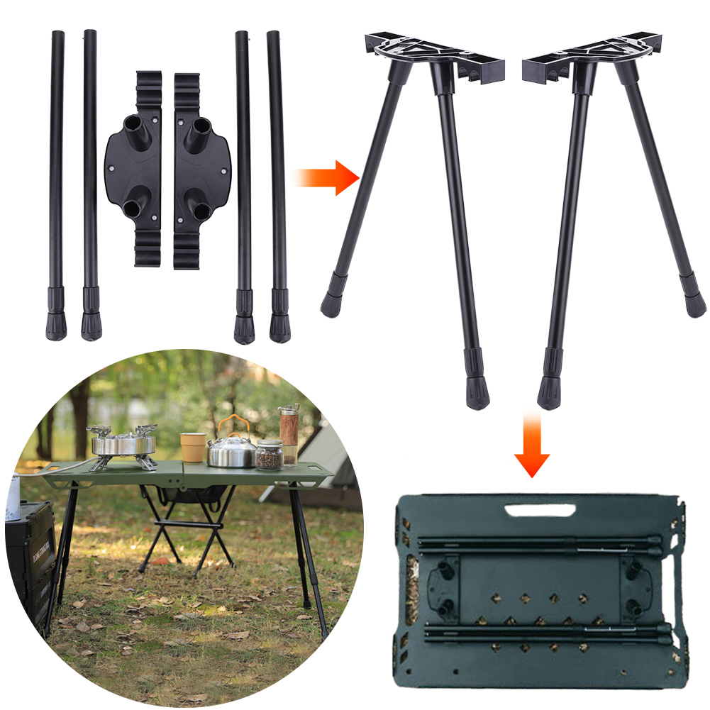 Folding Camping Table Legs Adj - Outdoor Coffee Equipment review and price
