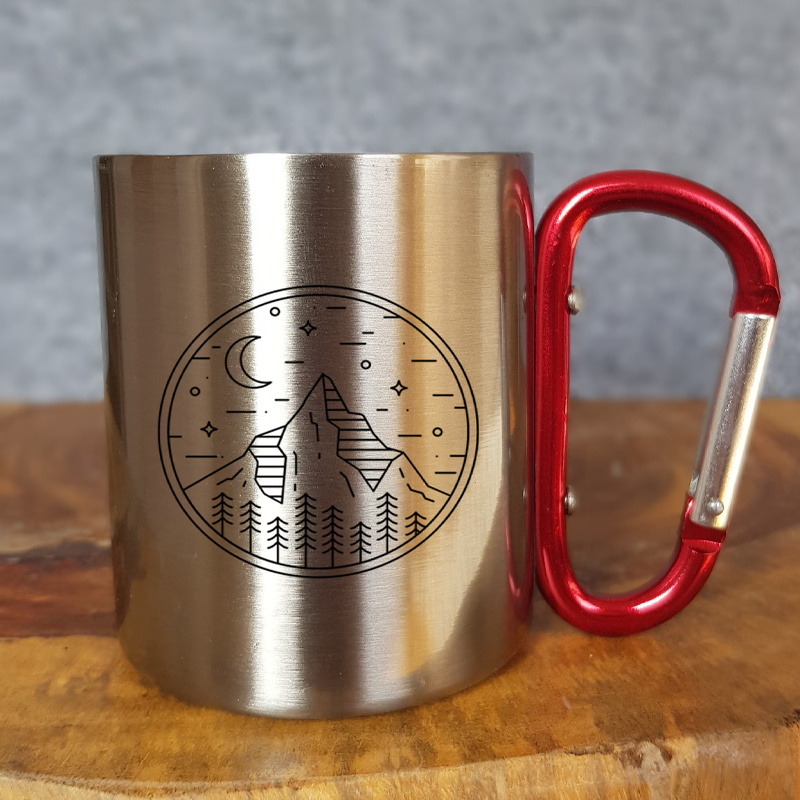 Stainless Steel Camping Mug wi - Outdoor Coffee Equipment review and price