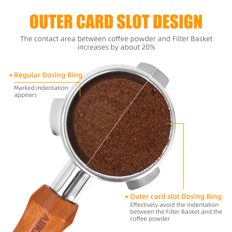 54mm Coffee Dosing Ring Stainl - Espresso Tamper Set review and price