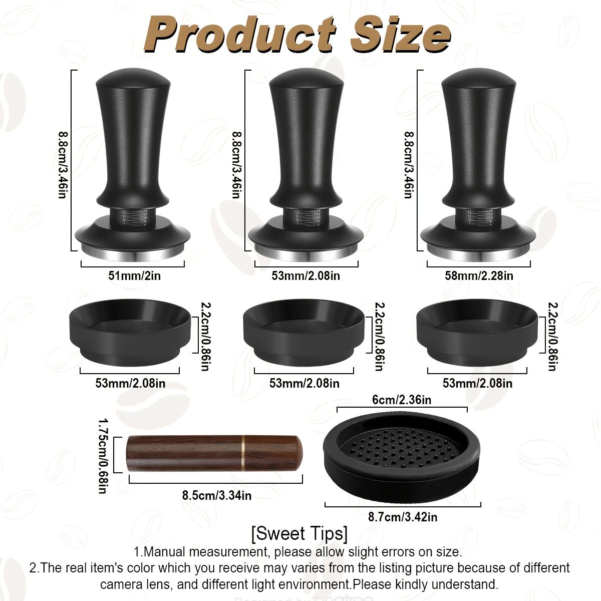 51/53/58mm Espresso Accessorie - Espresso Tamper Set review and price
