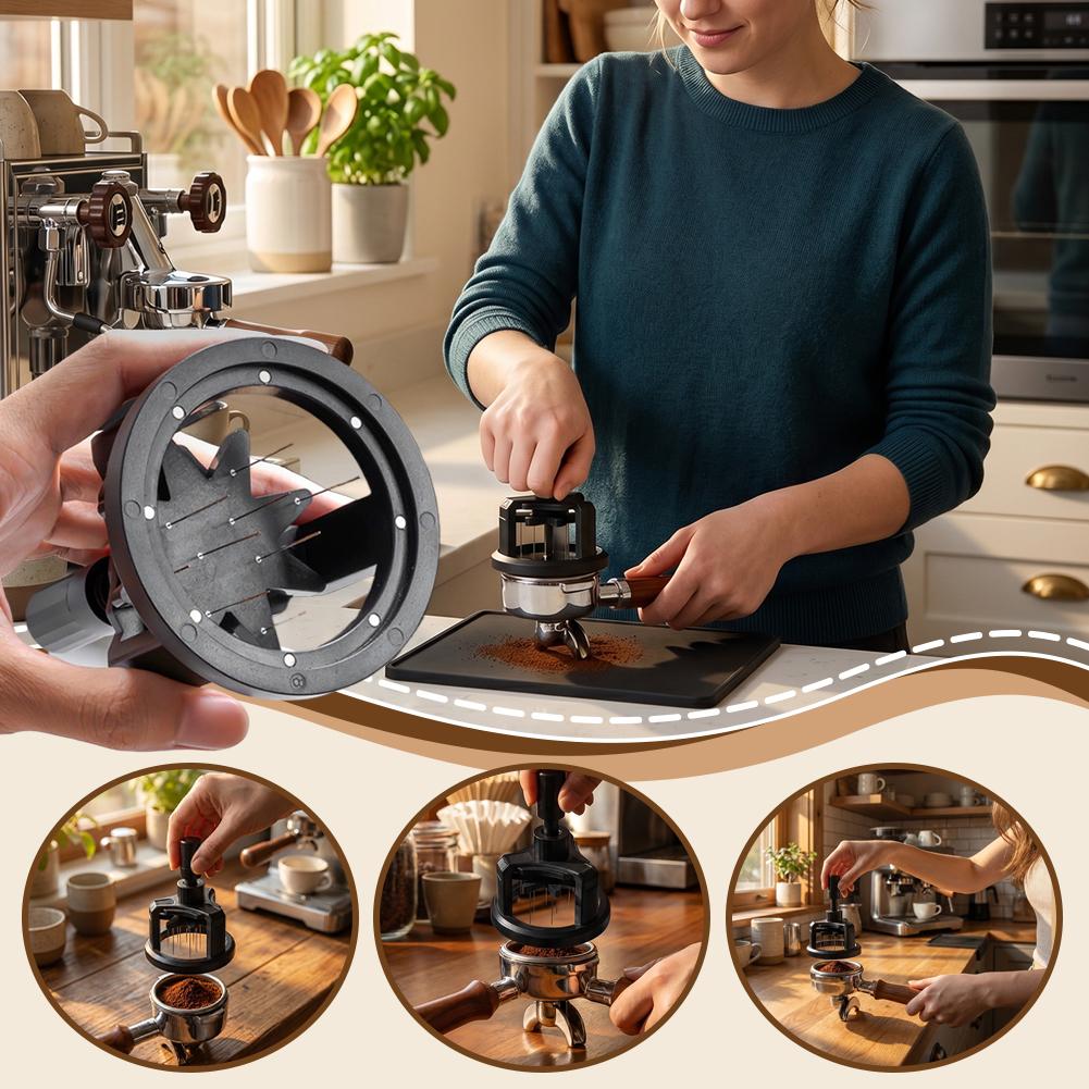 51/53/58mm Coffee WDT Tool Mag - Espresso Tamper Set review and price