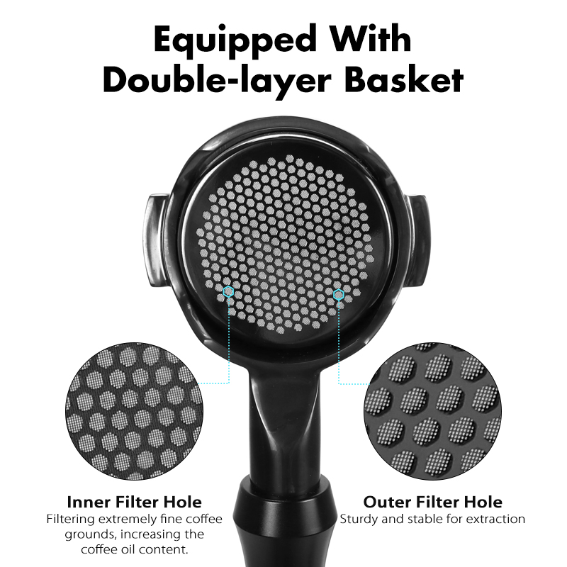 58MM Coffee Bottomless Portafi - Coffee Equipment Filter review and price
